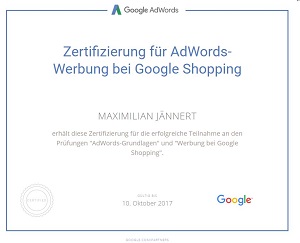 adwords_zertifikat Google Adwords Zertifikat